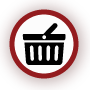 shopping basket round