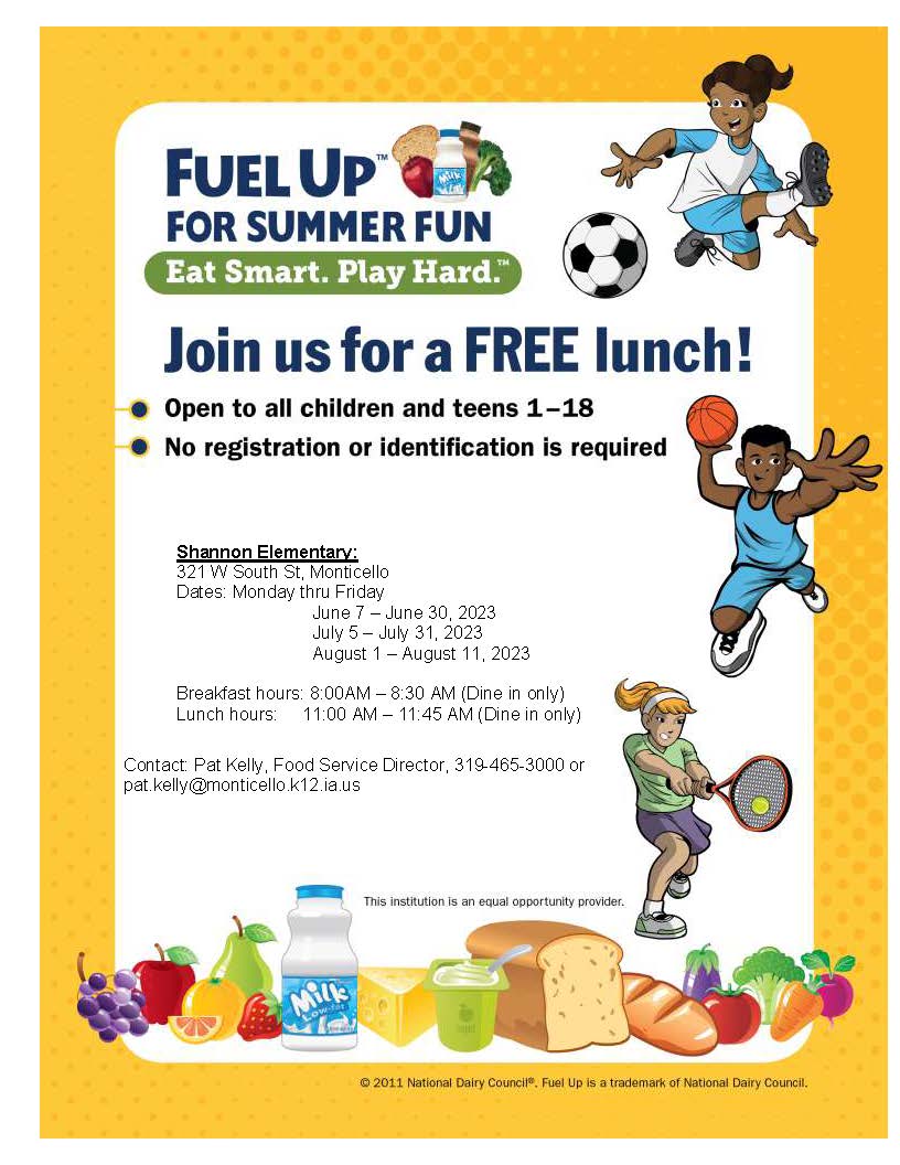 Summer flyer 2023