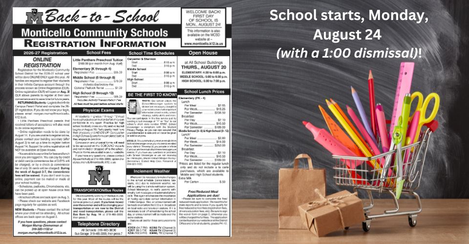 back to school ad